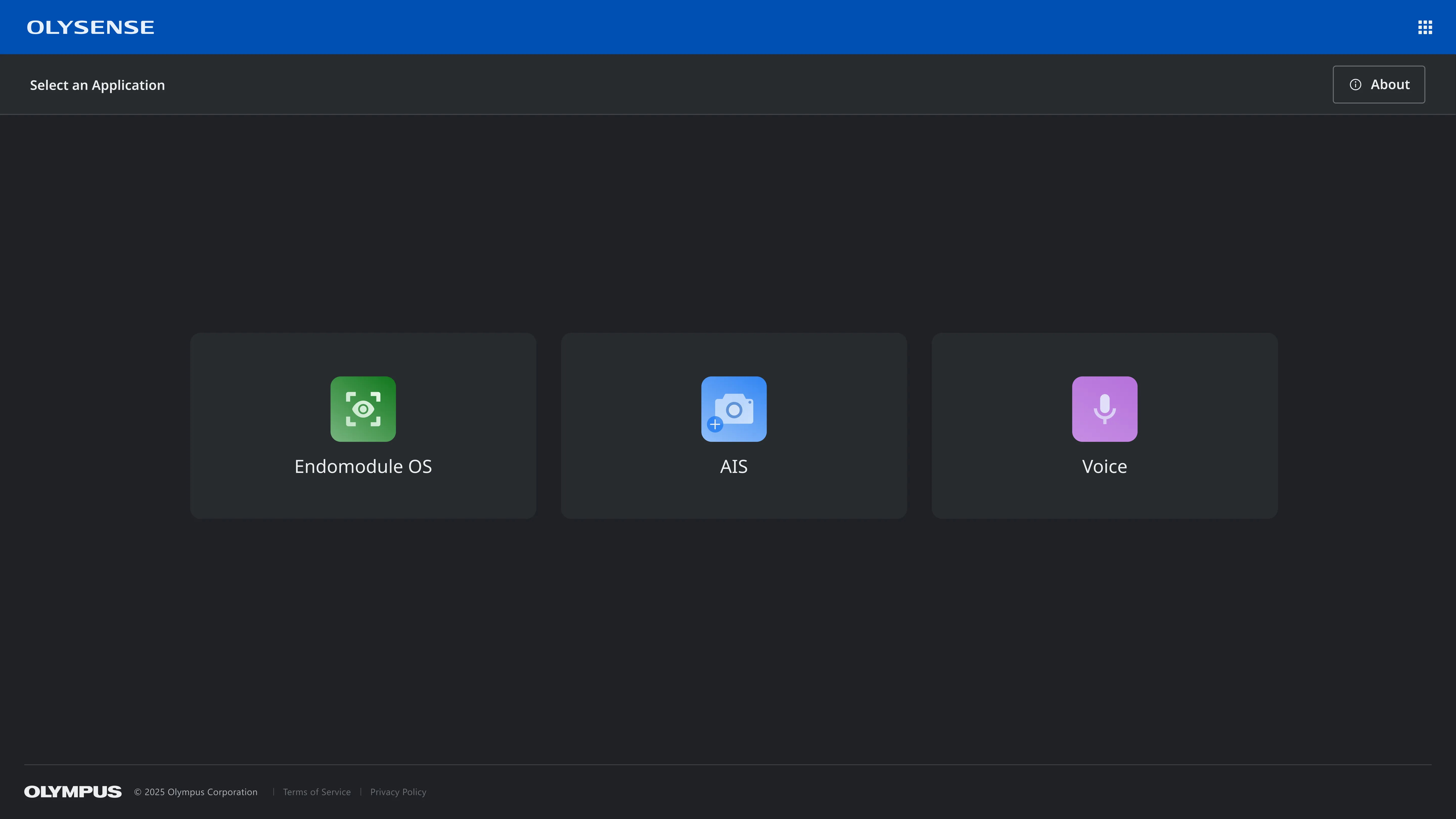 A screenshot with cards for 3 different applications